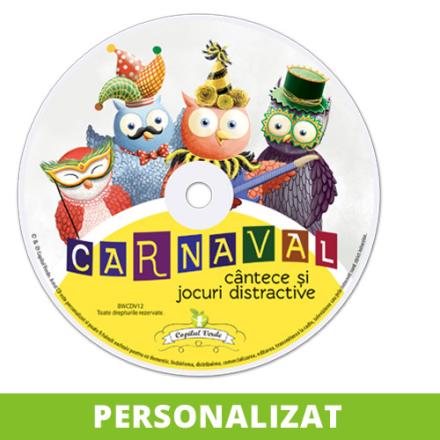 Carnaval - CD personalizat cu numnele copilului
